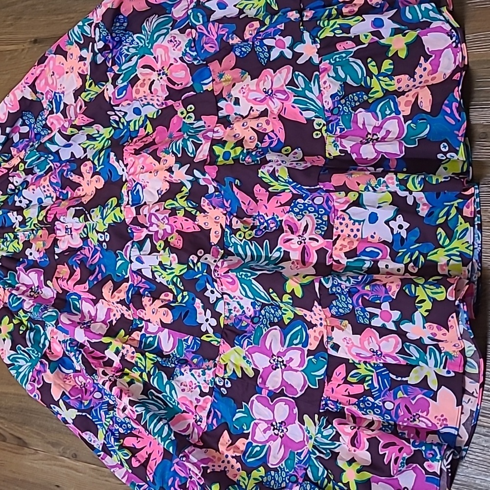 Lilly Pulitzer women,s Floral Dress in Pink‎ and Blue used exelente condition. - Picture 5 of 16
